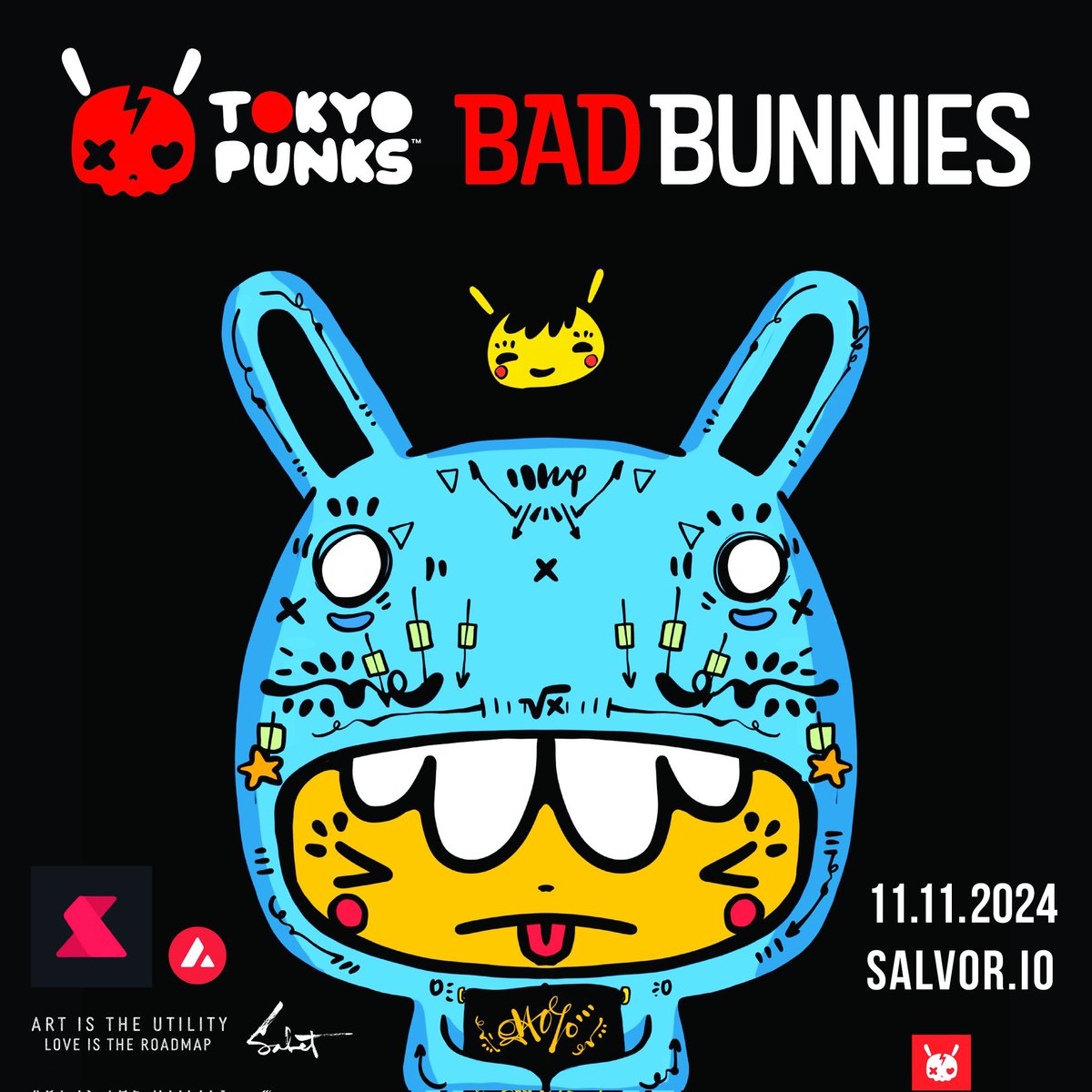 WHITELIST GIVEAWAY!!!

I have 1 WL spot to give away for the upcoming mint of Bad Bunnies by <a href="/sabet/">sabet</a> on <a href="/salvor_io/">Salvor 🚢🔺</a> 

To enter;

- Follow <a href="/Patrick_DefiGuy/">Patrick🔺</a> and <a href="/sabet/">sabet</a> 

- Like, Repost and Tag a friend  

24⏳