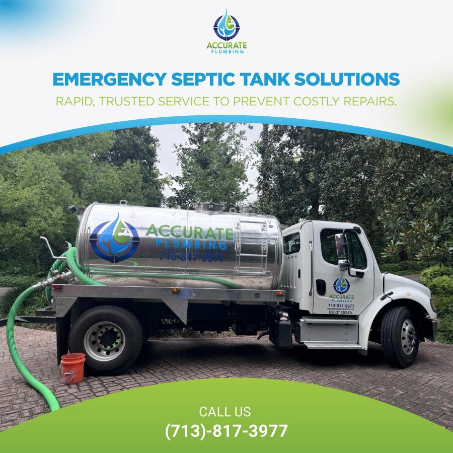 accurateplmbing's tweet photo. "⚡ Fast Help When You Need It Most! ⚡"
Septic emergencies don’t wait for a convenient moment! Our Emergency Septic Tank Solutions provide rapid and trusted service to help you avoid costly repairs. With Accurate Plumbing by your side, you’re never alone in a crisis. Call us now https://t.co/2vGHYXdbtB