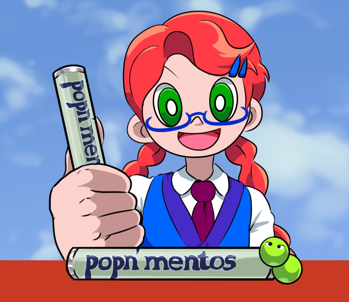 pop'n mentos  |  ポップンメントス
「ペパーミントは私の敵」
#popn_art