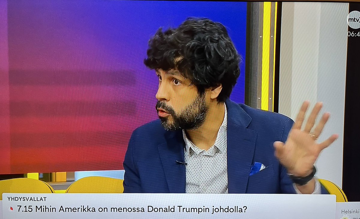 Finnvera (@finnverafi) on Twitter photo Yhdysvallat on Suomen tärkeimpiä, jopa tärkein vientimaa. Puheet tulleista luovat nyt epävarmuutta, mutta yritysten on syytä nähdä poliittisten suhdanteiden yli ja katsoa pidemmälle, muistuttaa <a href="/FinnveraFi/">Finnvera</a> pääekonomisti <a href="/Mau_And/">Mauri Kotamäki</a> <a href="/huomentasuomi/">Huomenta Suomi</a>. #vienti #talous #suhdanne Yhdysvallat on Suomen tärkeimpiä, jopa tärkein vientimaa. Puheet tulleista luovat nyt epävarmuutta, mutta yritysten on syytä nähdä poliittisten suhdanteiden yli ja katsoa pidemmälle, muistuttaa <a href="/FinnveraFi/">Finnvera</a> pääekonomisti <a href="/Mau_And/">Mauri Kotamäki</a> <a href="/huomentasuomi/">Huomenta Suomi</a>. #vienti #talous #suhdanne