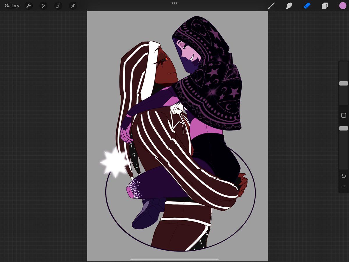 zy_line's tweet photo. I just love these two so much! They are my OTP! ❤️✨🥰 
Nightlight belongs to @IcarusFictional
Blood is mine ❤️🌙 
#fnafsecuritybreach #fnafoc #bloodmoonfnaf #art #digitalart https://t.co/TZ4TXMnYiS
