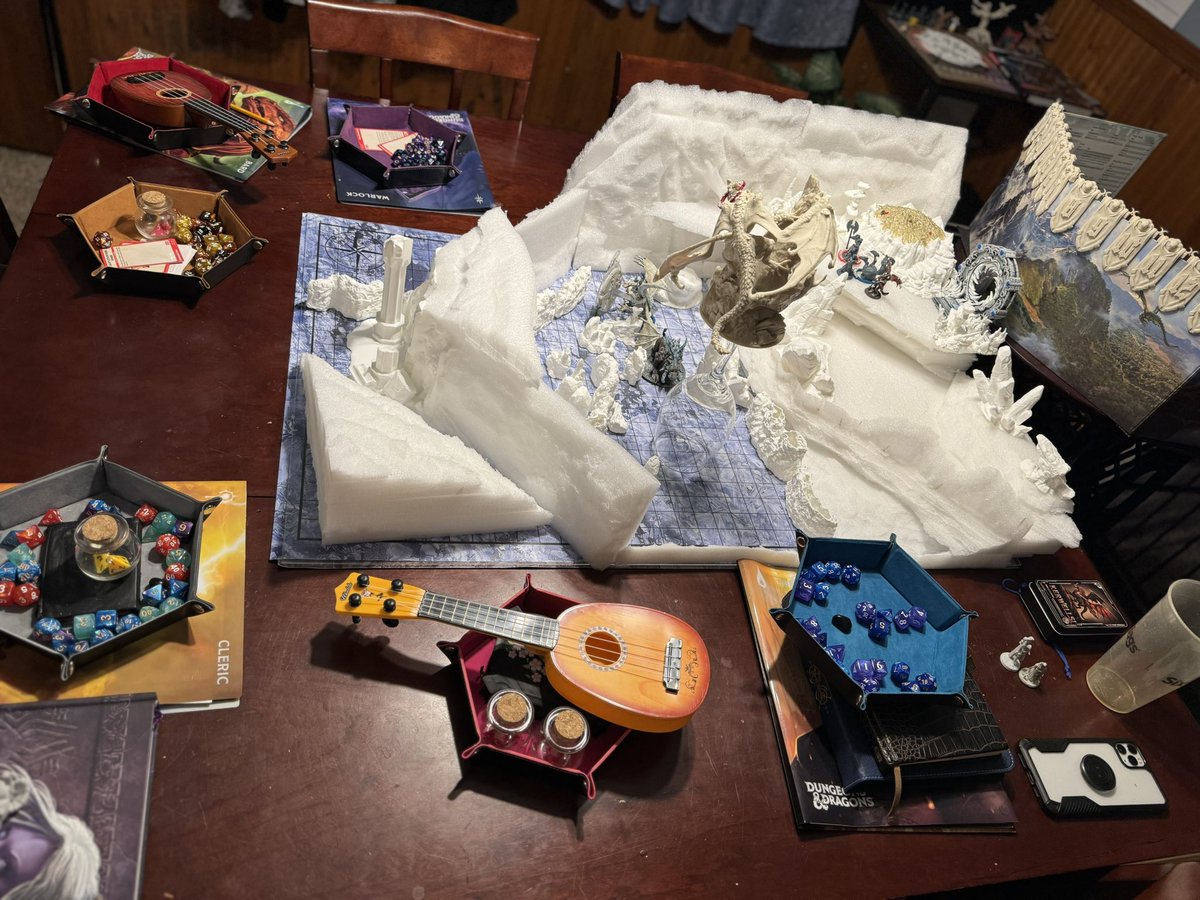 ZacharyPeebels's tweet photo. When you can’t “shut it off” you keep improving. #dungeonsanddragons #dnd #ttrpg https://t.co/7Xdu156QMh