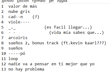 Tako_mp4's tweet photo. De cabrones estar una hora tratando de leer las letras de "la nube en el jardín" de ed maverick y medio saber los títulos https://t.co/tnQJ7urpC9