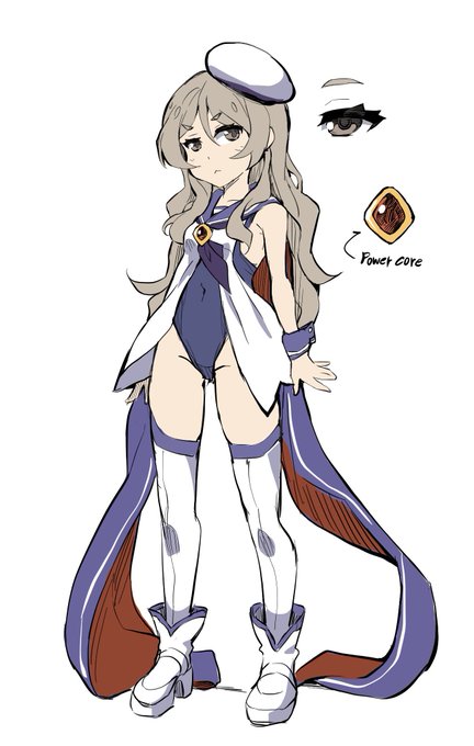 Commission work. She is Rilya. She is another one of my original characters. 