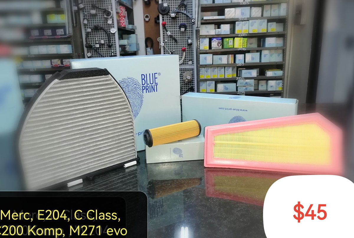 bluinnovations1's tweet photo. ➡️ MERCEDES-BENZ
🔵Filters - Service kits available for a wide range of Mercs. Brake pads also in stock✅
Kindly like♥️ and Share🔄 for greater exposure.
#GLE350 #GLA200 #GLC250 #W204 #W205 #W212 #W213 #W211 #W222 https://t.co/HdIJMEtY8r