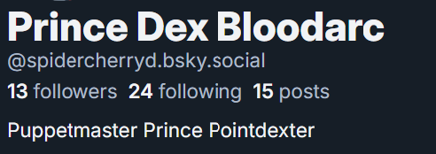 Prince Dex Bloodarc/デックス tweet media