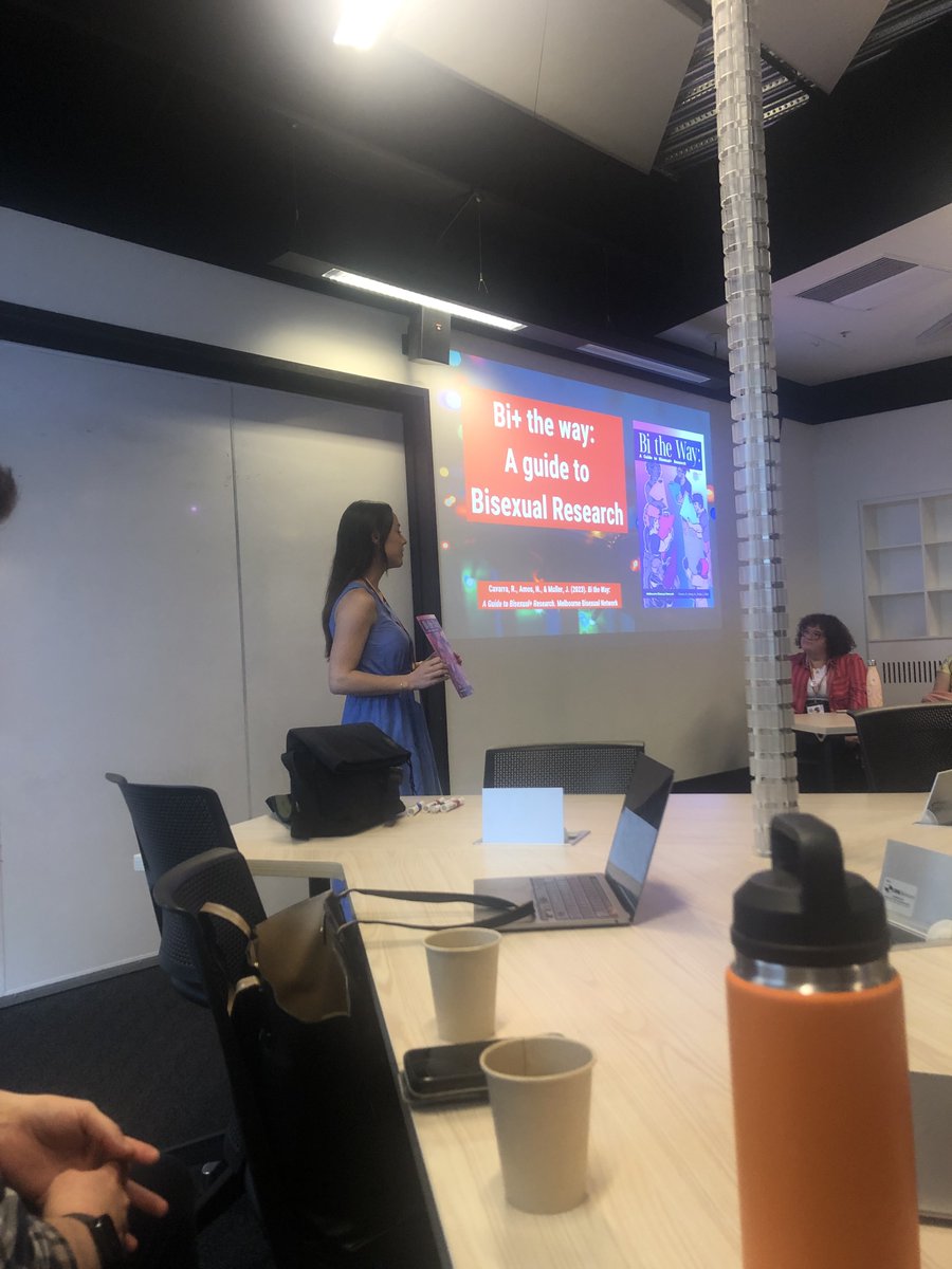 ARCSHS (@ltu_sex_health) on Twitter photo Shout out to the team at this week’s Queer Contexts conference, with their symposium ‘The forgotten "B": A multifaceted exploration into the experiences of Bi+ Australians’, w/ <a href="/joelmelb/">Dr Joel Anderson</a>, <a href="/notoriousrfg/">Dr Ruby Grant</a>, Alena Bondarchuk-McLaughlin, Amy McCole, <a href="/CavarraRebecca/">Rebecca Cavarra</a> and <a href="/psychjordy23/">Jordan Hinton</a>! Shout out to the team at this week’s Queer Contexts conference, with their symposium ‘The forgotten "B": A multifaceted exploration into the experiences of Bi+ Australians’, w/ <a href="/joelmelb/">Dr Joel Anderson</a>, <a href="/notoriousrfg/">Dr Ruby Grant</a>, Alena Bondarchuk-McLaughlin, Amy McCole, <a href="/CavarraRebecca/">Rebecca Cavarra</a> and <a href="/psychjordy23/">Jordan Hinton</a>!