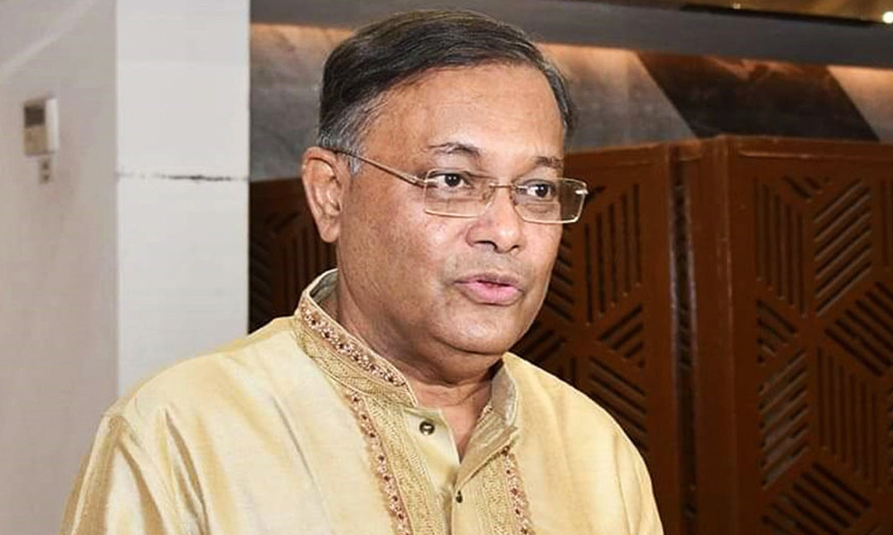 ৫০ শতাংশ মানুষ আওয়ামী লীগকে সমর্থন করে : হাছান মাহমুদ