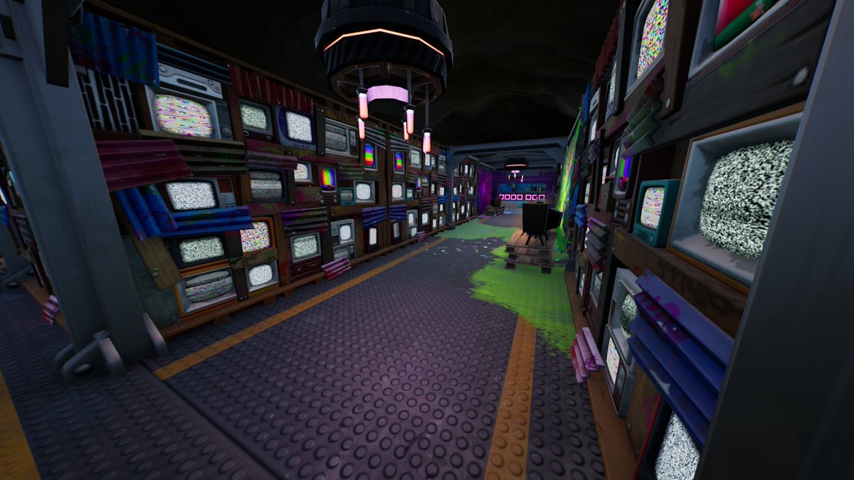 theragingreaper's tweet image. There isnt a day that goes by that I dont think about the Rave Cave suddenly getting updated with DOZENS of glitching tvs