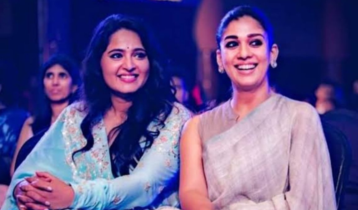 NayantharaPSU's tweet photo. Happy birthday dear @MsAnushkaShetty ma'am 💞

#HappyBirthdayAnushka #HBDAnushka #AnushkaShetty 
#Nayanthara #LadySuperStar
#ladysuperstarnayanthara https://t.co/ogTSNW2VDD