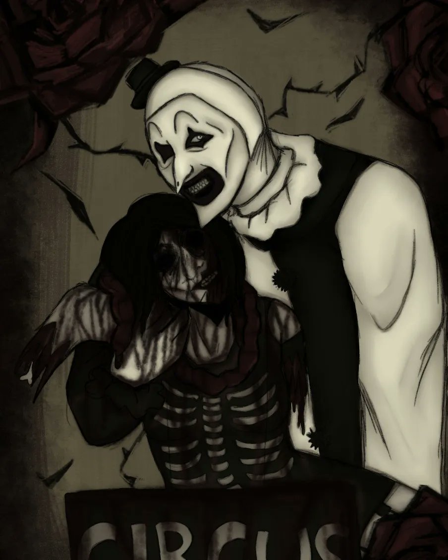 xkatelesca's tweet photo. Art and Tara ❤️🫶
#Terrifier3 #terrifier2 #Terrifier1 #ArtTheClown #horror #slasher https://t.co/kcxtnlhCQR