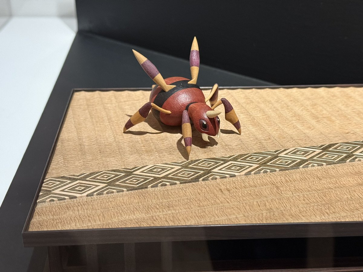 pokejungle's tweet photo. Got to visit the POKÉMON X KOGEI exhibit in Tokyo today! Some seriously impressive art there https://t.co/dYAFwXw4Uc