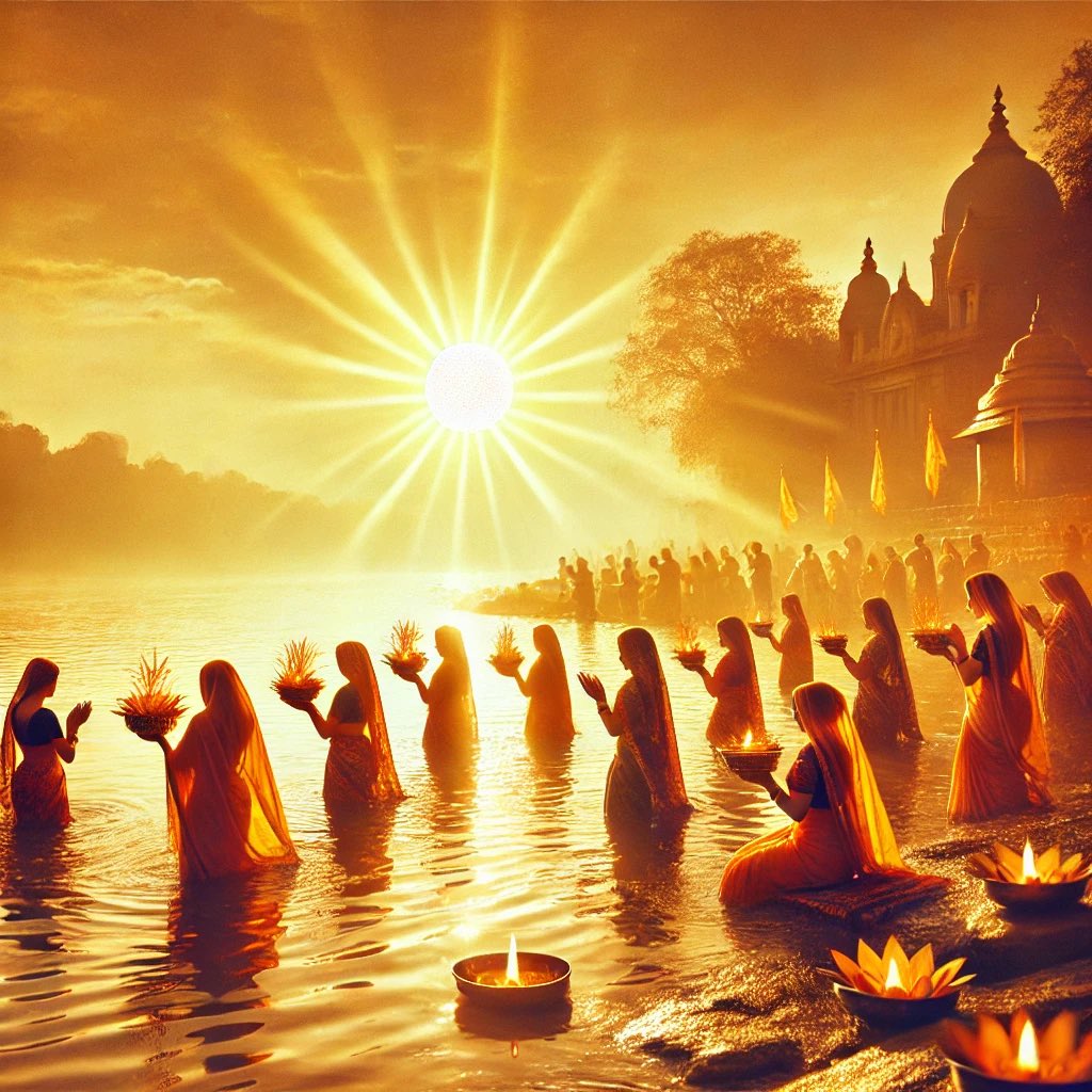 mayvent_pvt's tweet photo. 🌞 Chhath Puja – A Devotion to the Sun God 🌞
Chhath Puja, a festival of faith, gratitude, and devotion, is here! 🙏🪔
Let's worshipping the Sun God (Surya) and Chhathi Maiya, seeking blessings for health, prosperity, and well-being.

#chhathpuja2024 #chhathpuja https://t.co/yXeARjlDze