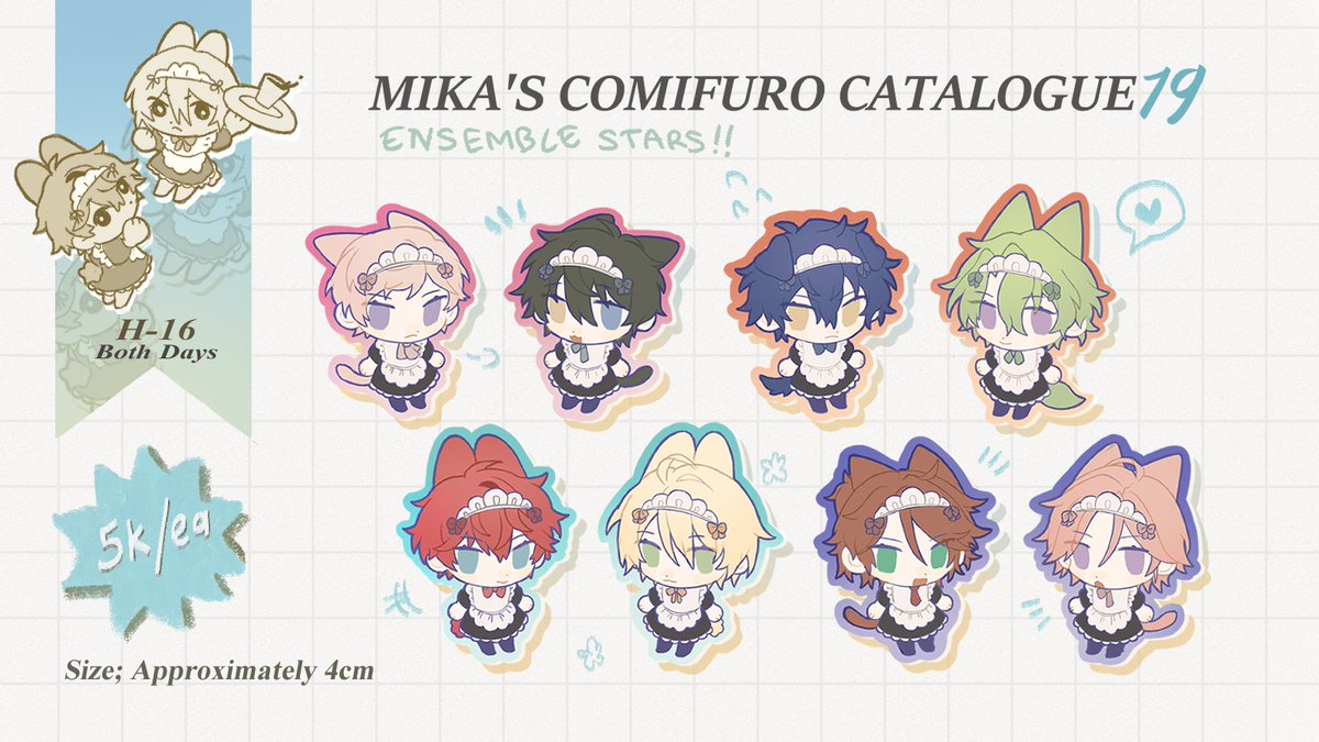 hellooo here is my last minute #CF19 OTS catalog ! 

📍HACAPON H-16
🕛 Day 1 &amp; 2 
see you there!!