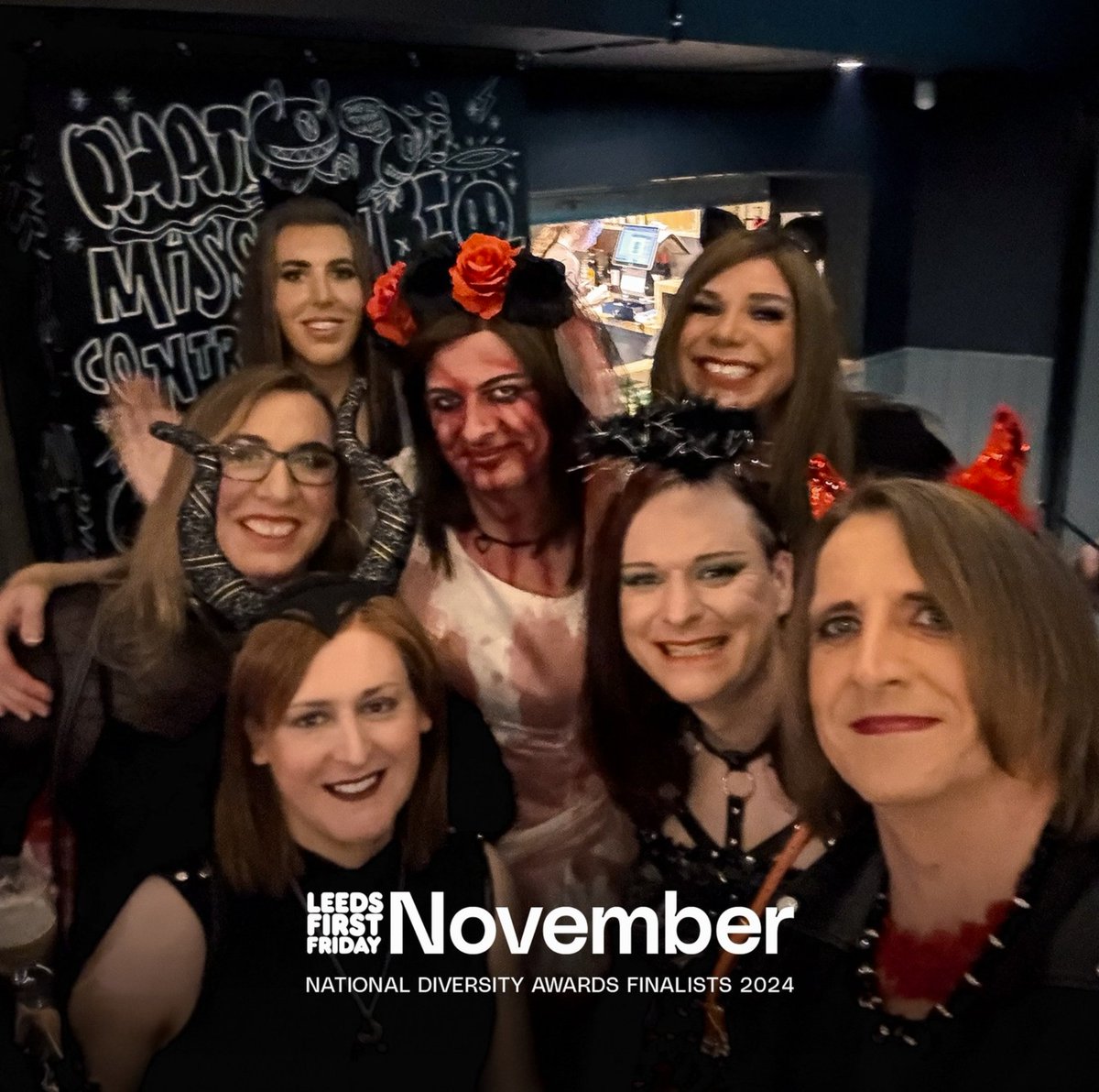 Gaynotqueer1's tweet image. This says it all. 

Diversity award finalists are all middle-aged transvestite men.