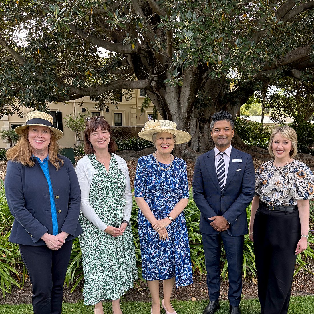 Diabetes SA’s Board Member’s Leanne Babic, Rajanbir Singh and Claire Dollard along with CEO Angelique Pasalidis had the honour of attending the Governor’s Garden Party, where Her Excellency The Honourable Frances Adamson AC, Governor of South Australia and Mr Rod Bunten.