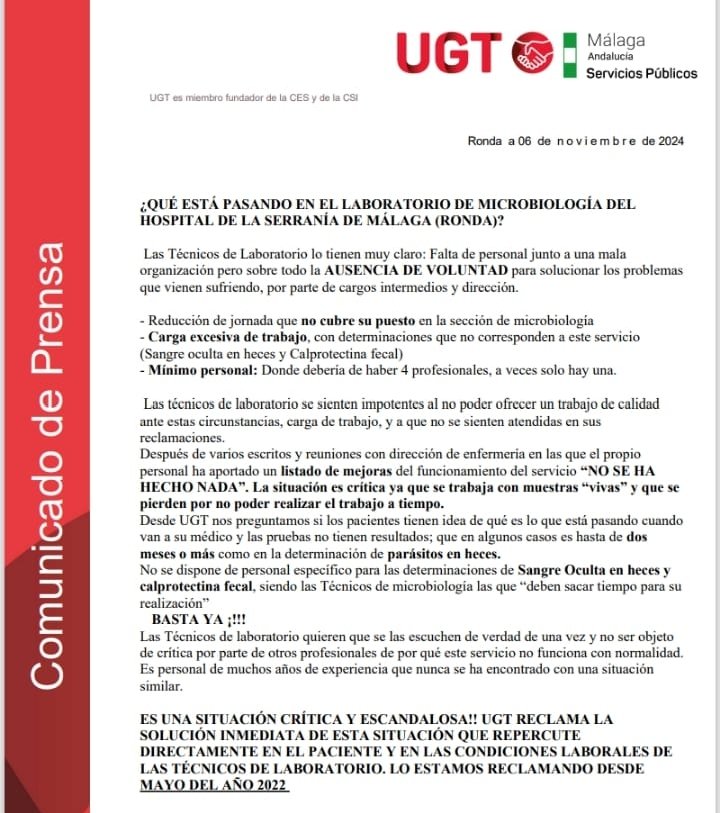 UGT Servicios Públicos Málaga (@ugtspmalaga) on Twitter photo 