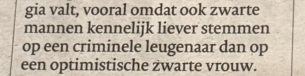 HoudtF's tweet photo. Is dit normaal? 

Is columnist Tony van der Meulen van @bddenbosch @bdmeierij racistisch?
Ik vind dit in ieder geval een zieke aanname. Wat vinden jullie? https://t.co/jMFdc5qIhG