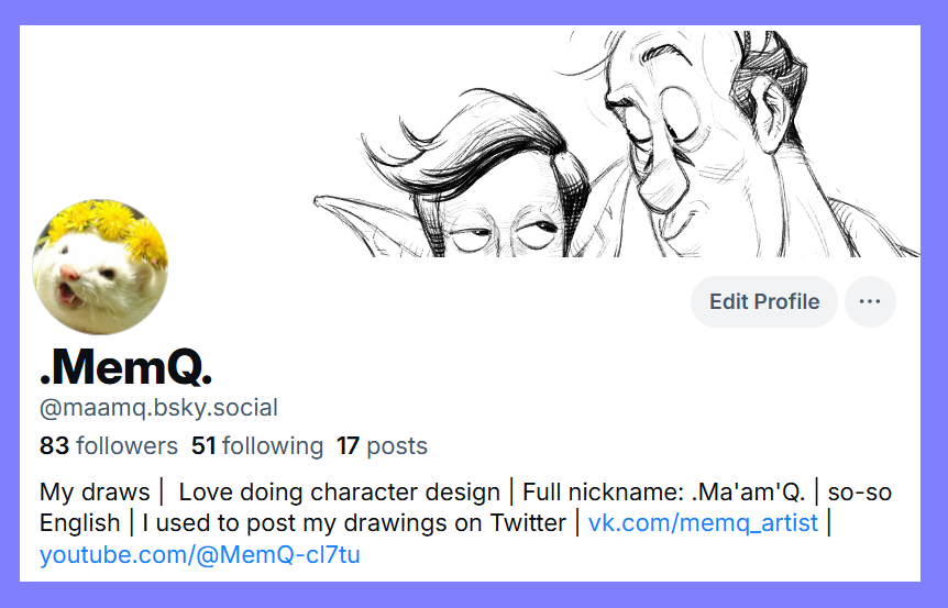 In case someone didn't see it, but now I'm on "🦋"