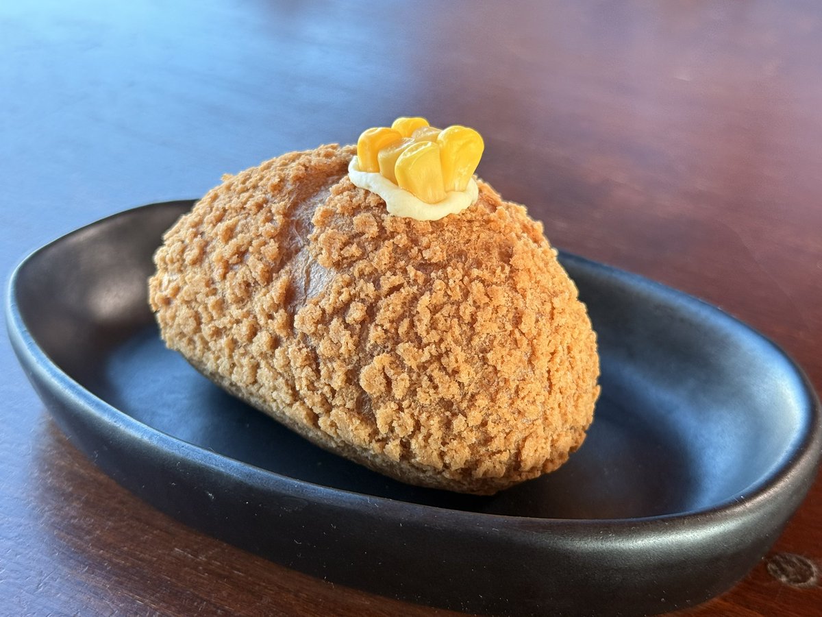 韓国リポート🇰🇷食べ物編その2‼️韓国中華の차돌박이쨩뽕(チャドルパギチャンポン)と탕수육(韓国風酢豚)、onionのパン🥐、江陵の옥수수슈크림(🌽クリーム入りシュークリーム)です‼️