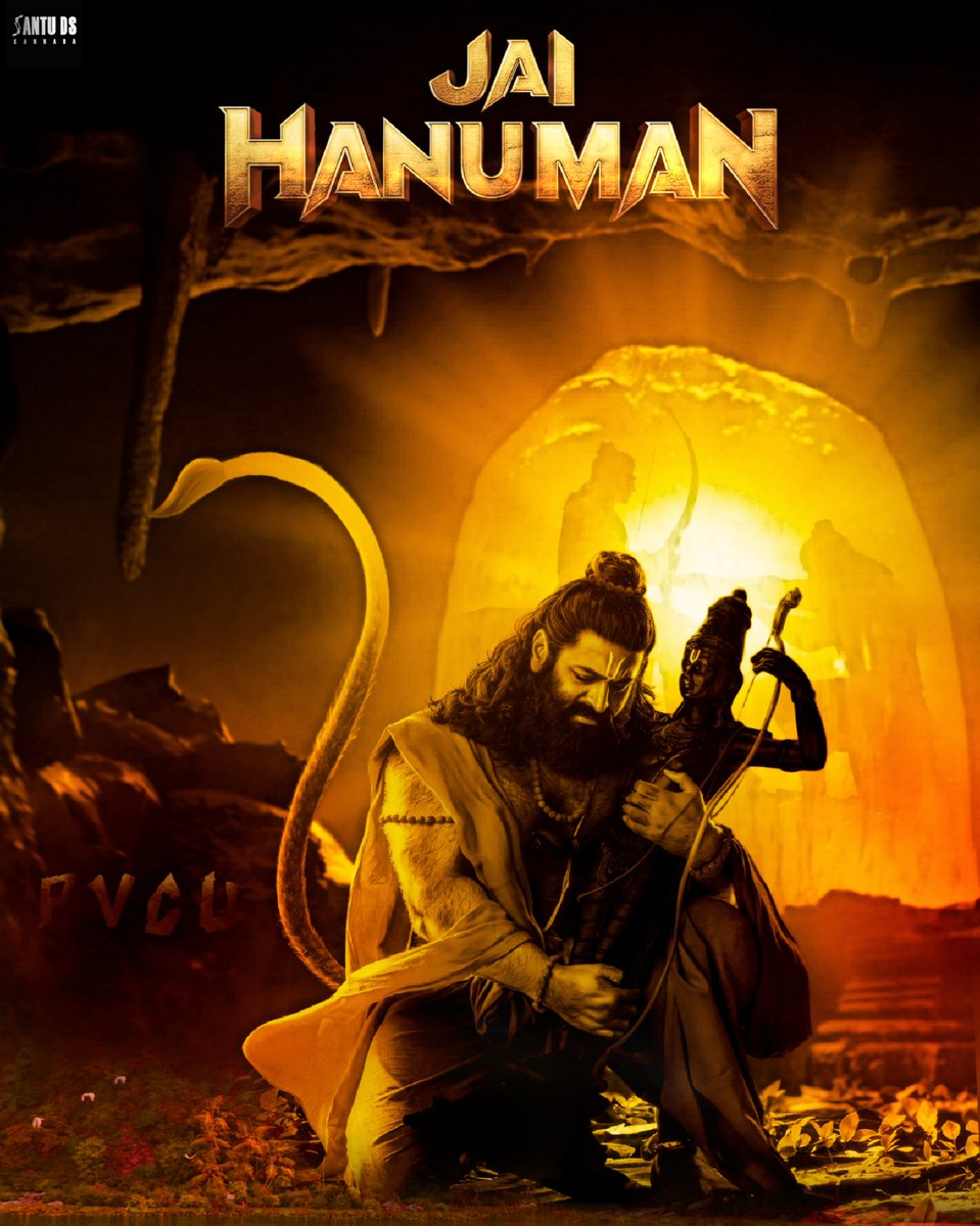 SantudsKannada's tweet photo. #JaiHanumanFirstLook #JaiHanuman @PrasanthVarma @shetty_rishab @ThePVCU #JaiShreeRam 🙏❤️🎂 https://t.co/K0URBonQpm