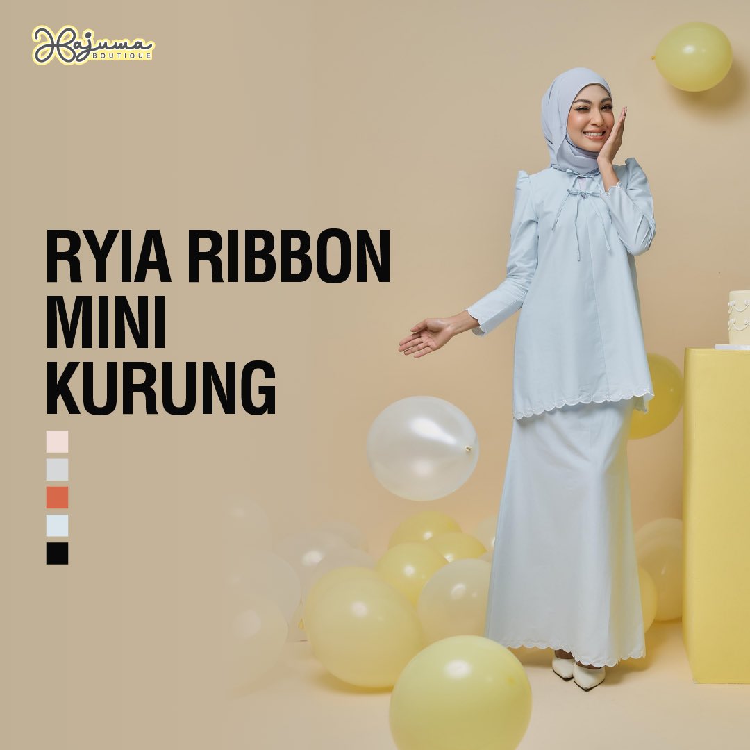 Our new collection is now available to purchase 🛍️!

Dapatkan secara online ataupun boleh datang ke butik kita di Shah Alam.