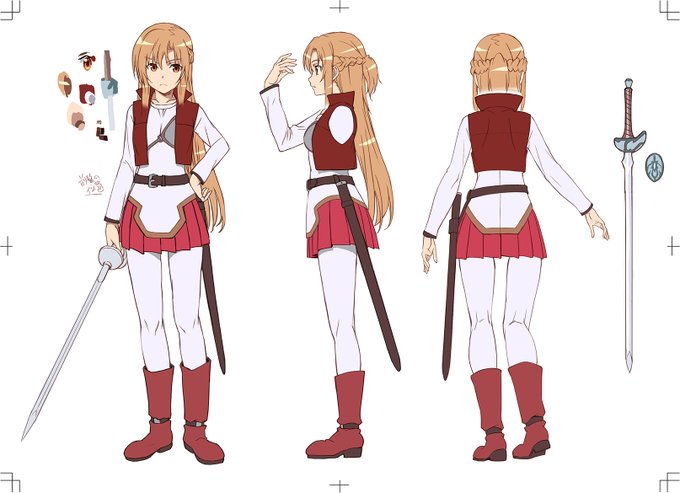 初めて渋に投稿するきっかけがアスナだったわ… 