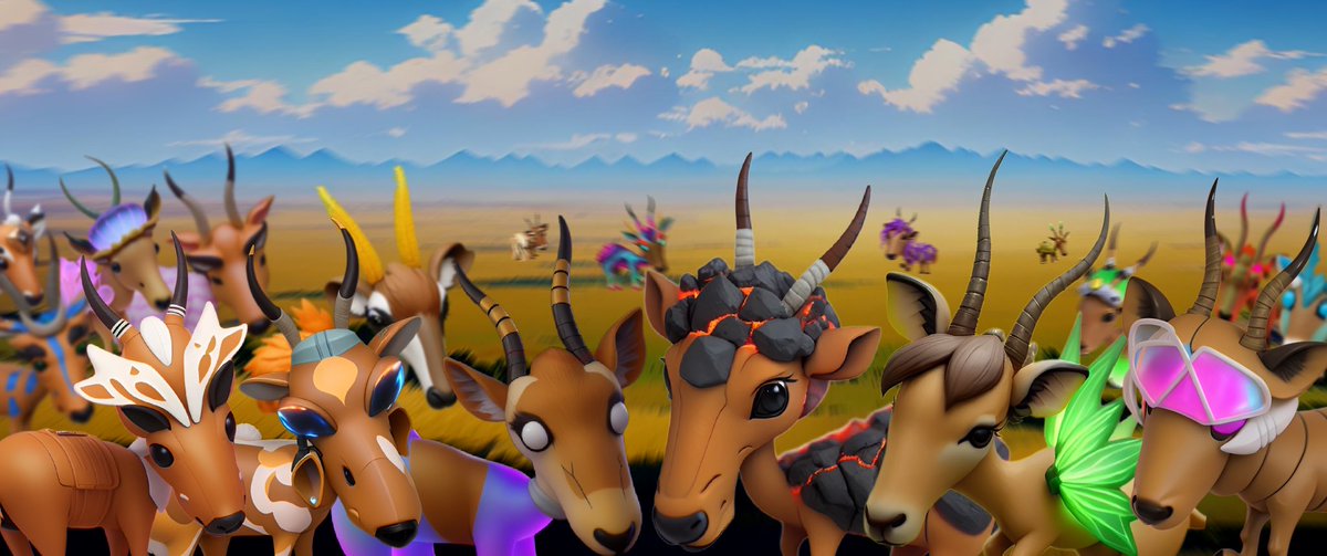 Happy SAIGA
🥳🥳🥳

Altyn Dala conservation initiative wins The Earthshot Prize to Protect and Restore Nature for its epic work bringing endangered species as Saiga back from the brink of extinction
🌱🌱🌱

#EarthShortPrize #Earthshot2024 #nature #conservation #nft #art #saiga