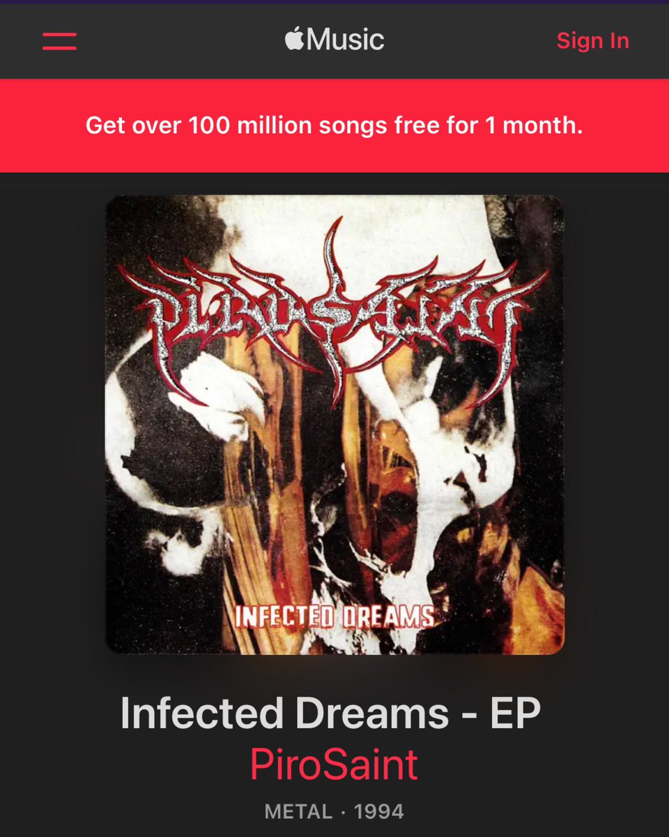 ICYM: 30 Years Anniversary.

‘Infected Dreams - EP’ by PIROSAINT 
is available on Apple Music:
music.apple.com/us/album/infec…

<a href="/pirosaint/">Pirosaint</a> 
<a href="/digmetalworld/">Digmetalworld</a>