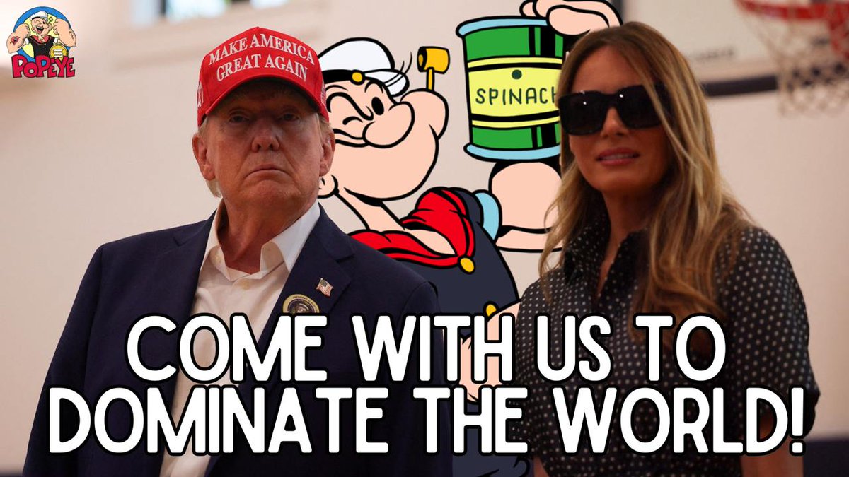 Solana_Popeye's tweet photo. It's time to Make America Eat Spinach Again.
#MAESA $POPEYE $TRUMP $MAGA https://t.co/2OLUZwR0cx