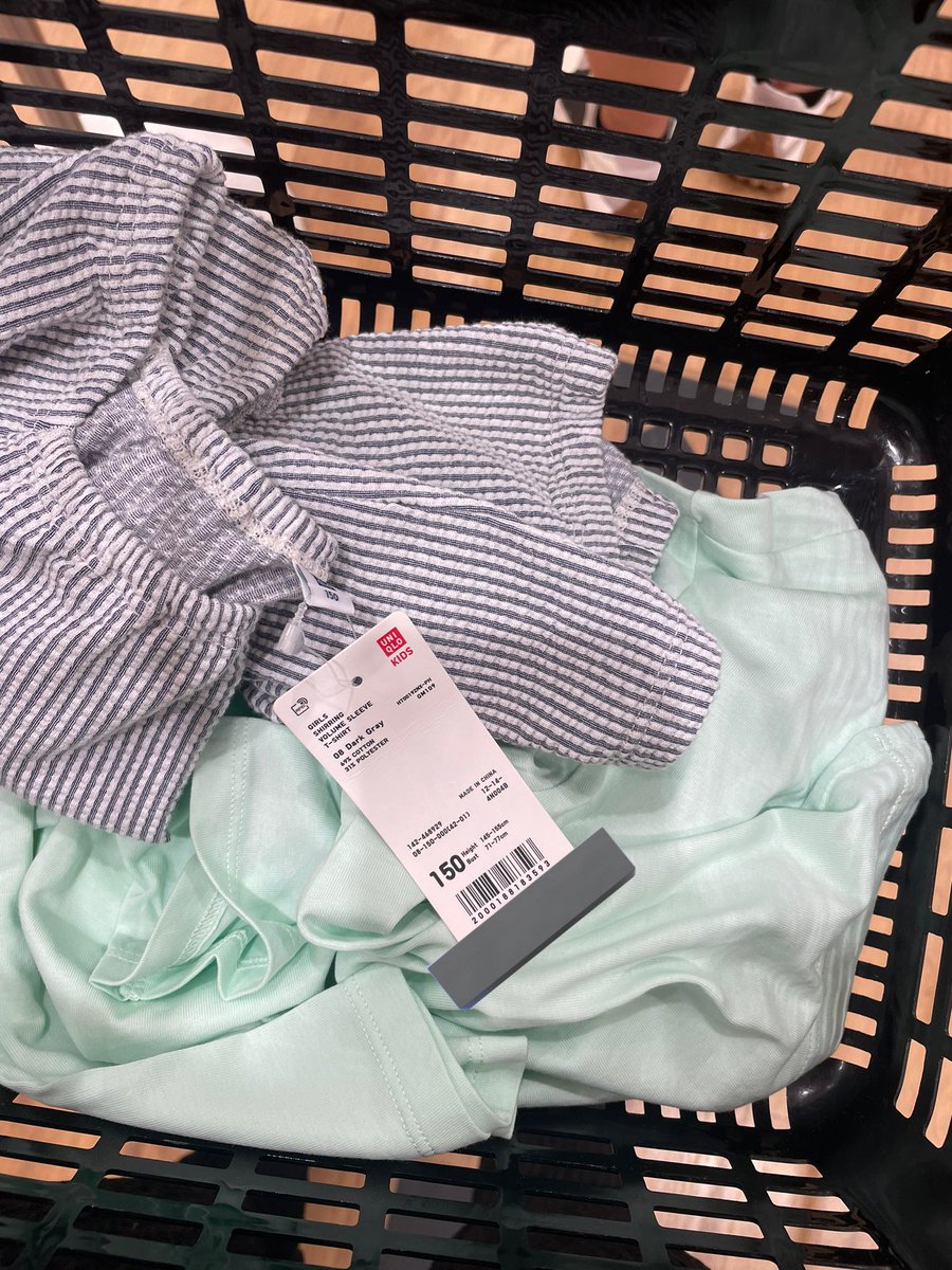 shopping at the kids section. always