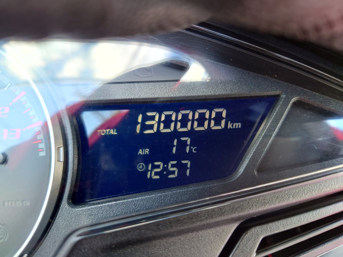 himei3's tweet photo. 13万キロ達成
段々古さが気になってくる https://t.co/YHrYrURGtE