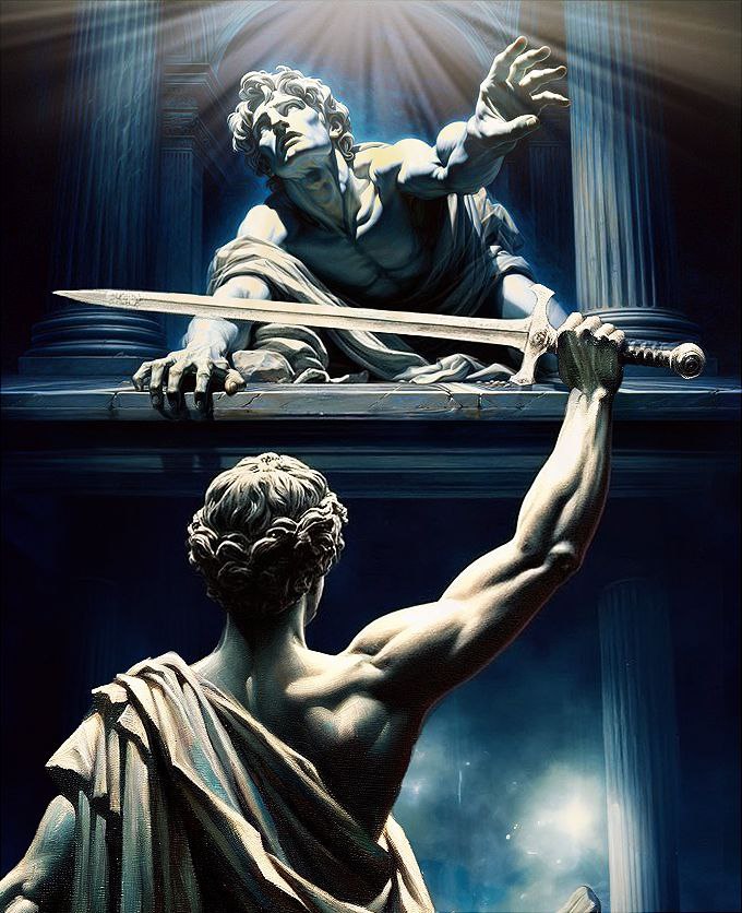 Weltengram 🌩️ (@weltengram) on Twitter photo 🇬🇷 Zitat des Tages:
“Der Krieg ist der Vater aller Dinge und der König aller. Die einen macht er zu Göttern, die andern zu Menschen, die einen zu Sklaven, die andern zu Freien."
- Heraklit
Großer Dank geht an <a href="/glaszwist/">𖤓 Tristan Glaszwist</a> und <a href="/HerrDerLumpen/">Jassen der OF-Coach</a> 🇬🇷 Zitat des Tages:
“Der Krieg ist der Vater aller Dinge und der König aller. Die einen macht er zu Göttern, die andern zu Menschen, die einen zu Sklaven, die andern zu Freien."
- Heraklit
Großer Dank geht an <a href="/glaszwist/">𖤓 Tristan Glaszwist</a> und <a href="/HerrDerLumpen/">Jassen der OF-Coach</a>