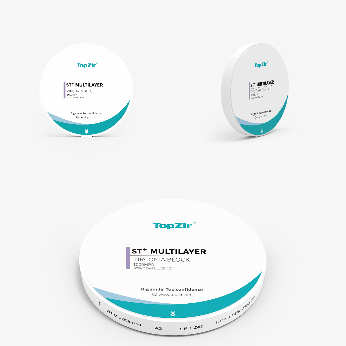 KyrieTopzir's tweet photo. Topzir's ST Plus Multilayer dental zirconia block - (Zirconia Teeth Crown)CASE SHOW

👉Learn more info:
https://t.co/u8YHroQ3xd
My Whatsapp/Wechat: +86 18922472257
#DentalBeauty #ZirconiaPerfection #TopzirBiotech #naturallookingteeth #beautifulsmile https://t.co/aqG2rgK0Tf