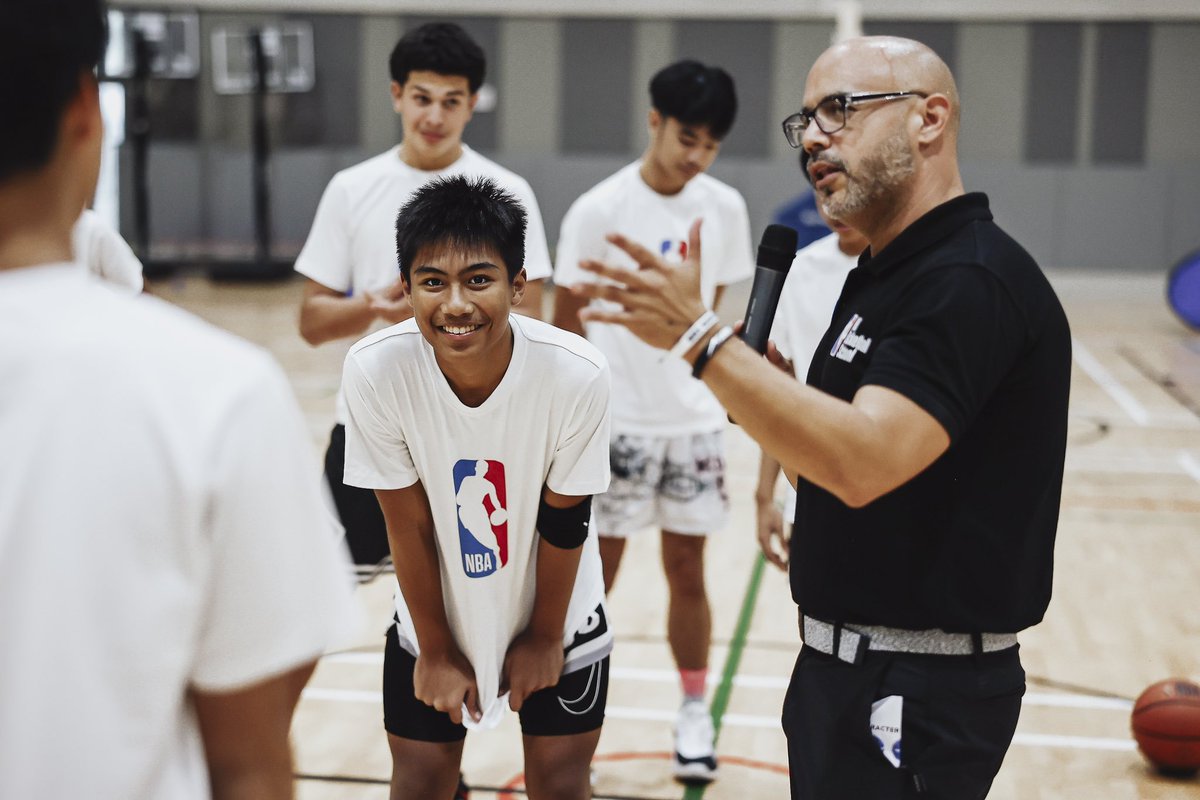 hernandojr's tweet photo. A few weeks ago had a chance to speak at the @jrnba coaching clinic in Abu Dhabi - shared leadership, connection and how to build a program  by empowering your people! We all got better that day and everyday! https://t.co/Vq1HdjgKHR