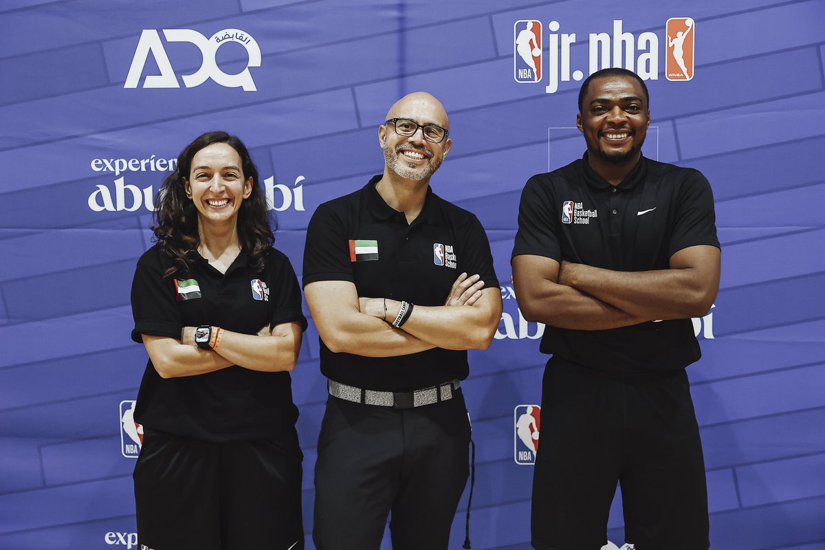 hernandojr's tweet photo. A few weeks ago had a chance to speak at the @jrnba coaching clinic in Abu Dhabi - shared leadership, connection and how to build a program  by empowering your people! We all got better that day and everyday! https://t.co/Vq1HdjgKHR
