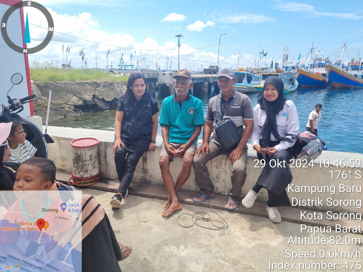 Jean_Voin_'s tweet photo. Selasa (29/10/2024) Jean Voin Pattikawa,S.Pi, luhkan kota Sorong mendampingi nelayan tangkap diskusi dgn SPBU perikanan dlm rangka kelakaan minyak bagi nelayan tangkap.
#GiatLuhkanSatminkalAmbon 
#luhlapor https://t.co/FTIqG5PWJM