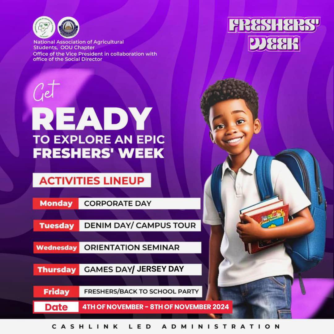 AESANOOU's tweet photo. It's Jersey/Games Day! Who's taking the win? Staylites or Fresher 😌😂?

See you all there 🫵!!

#NAASOOU #AESANOOU
#NaasFreshersWeek https://t.co/Tf3dh49ohV