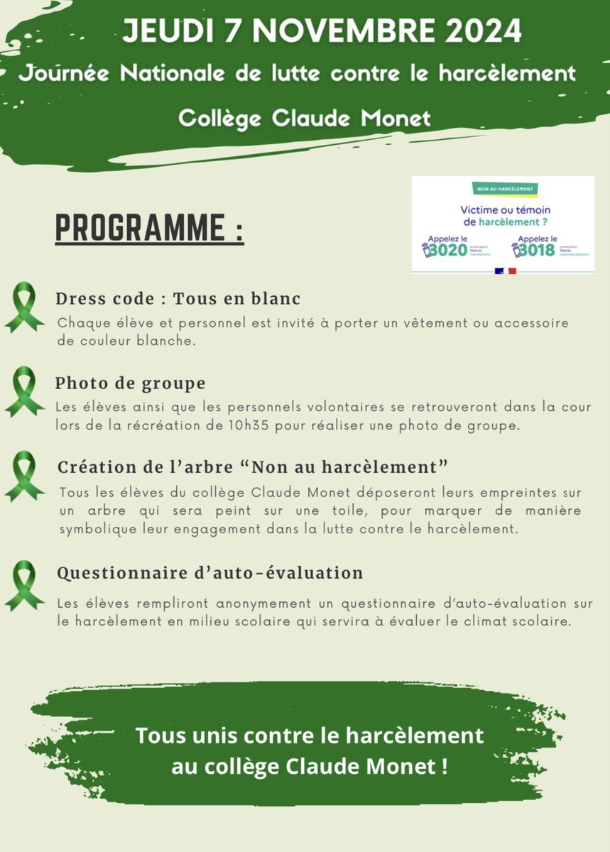 07/11/24 au collège Claude Monet de Magny-en-Vexin
