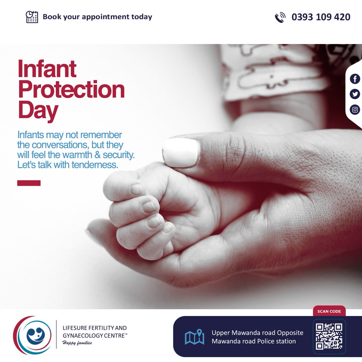 LifesureC's tweet photo. Infant Protection Day
Every baby should grow up knowing they're safe, loved & home.
Let’s surround them with all the warmth and security they deserve, building a world where they feel like they truly belong.
#InfantProtectionDay https://t.co/Py8DfgLKad