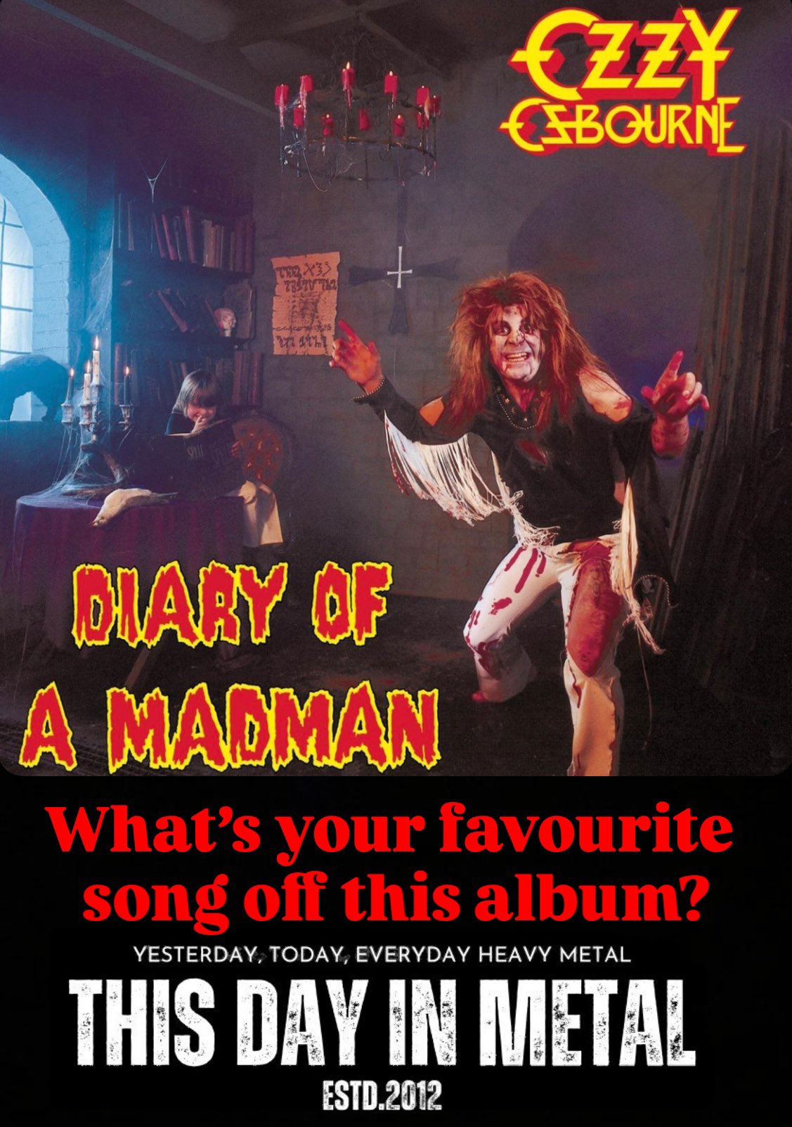 Ozzy Ozbourne / Diary Of A Madman オジー・オズボーン