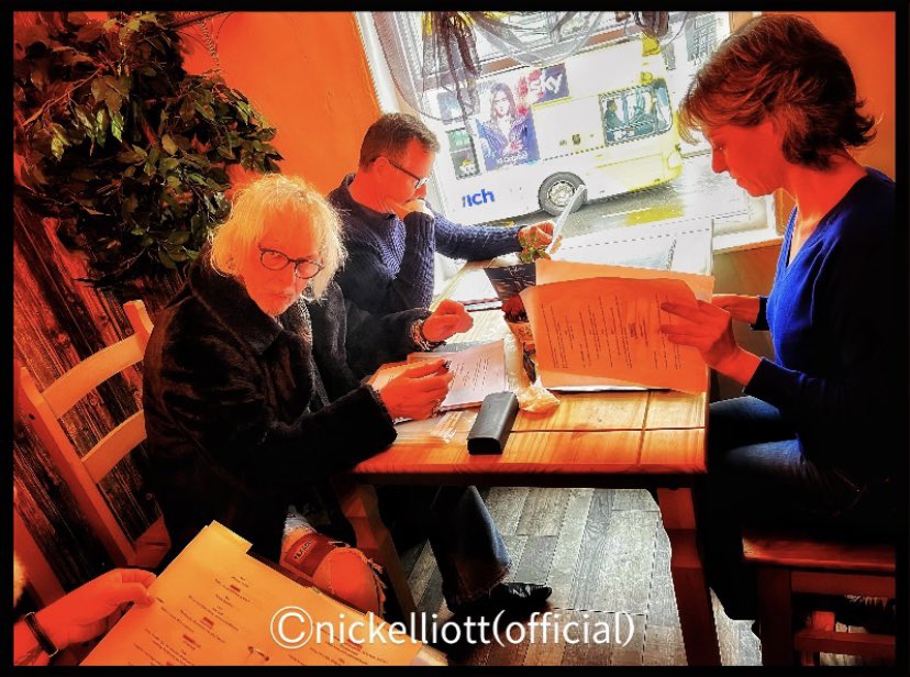 nickelliottinfo's tweet photo. Learning lines on location in Taylor’s, Fakenham for ‘Diamond Dogs’
@andy_blithe 
@TaylorsTeaShop
@nickelliottrock
@nickelliottinfo
@nick_italian
#learninglines #onlocation #taylrsteashop #fakenham #norfolk #onset #andyblithe #nickelliottrock #diamonddogs #film #nickelliottinfo https://t.co/lbXOTwHVV9