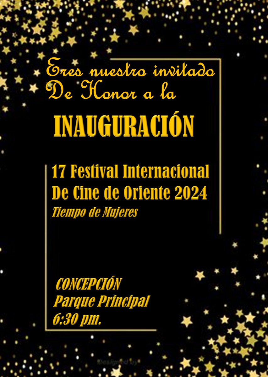 festioriente's tweet photo. A 8 días de inicio de la edición 17 del Festival Internacional de Cine de Oriente en Concepción entre el 8 y el 11 de noviembre de 2024, bajo la temática Tiempo de Mujeres, el Poder Femenino, cargado de cine, programación académica, maravillosas invitadas y en hermosos escenario https://t.co/3mmC2hRVDE