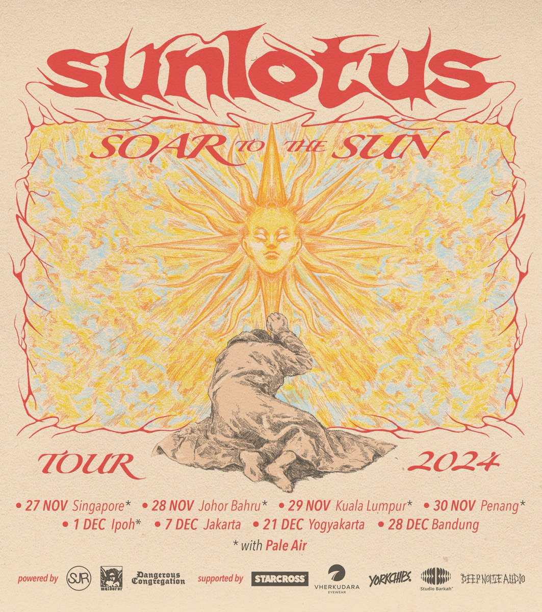 Back on the road again soon!!! Sharing dust with our lifelong shoegaze fiend, Pale Air from China on some of our dates.

More infos regarding this tour please refer to our Instagram account.