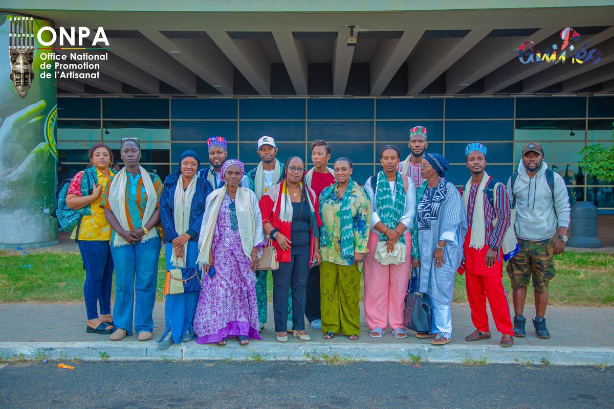La délégation guinéenne est bien arrivée au Sénégal pour prendre part à la 3ème édition du Salon International pour la valorisation du pagne tissé en Afrique, qui démarrera ce jeudi 7 novembre 2024 à Dakar, au Monument de la Renaissance Africaine.

#ONPA #Créativité