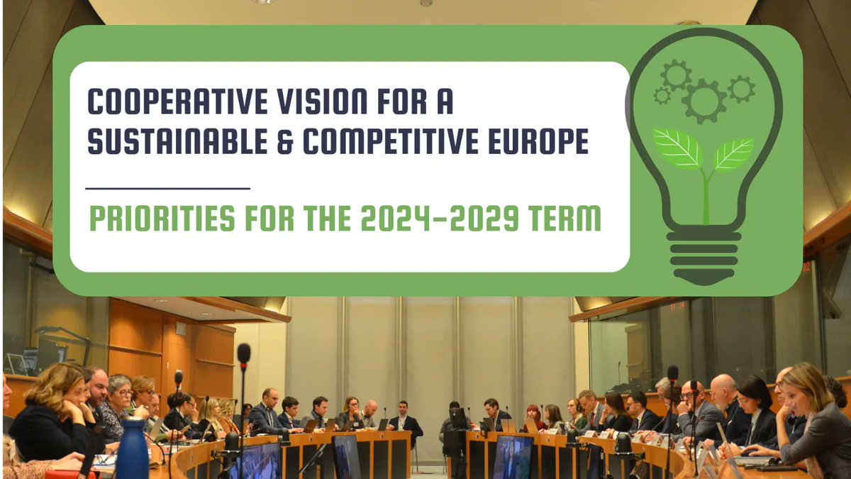 CoopsEurope's tweet image. 🌍 What is the cooperative movement&apos;s vision for a sustainable &amp;amp; competitive Europe?

This week coop leaders, MEPs and other policymakers gathered in the European Parliament to discuss priorities for this EU term. 

📄 Full details &amp;amp; conclusions here: coopseurope.coop/news_article/p…