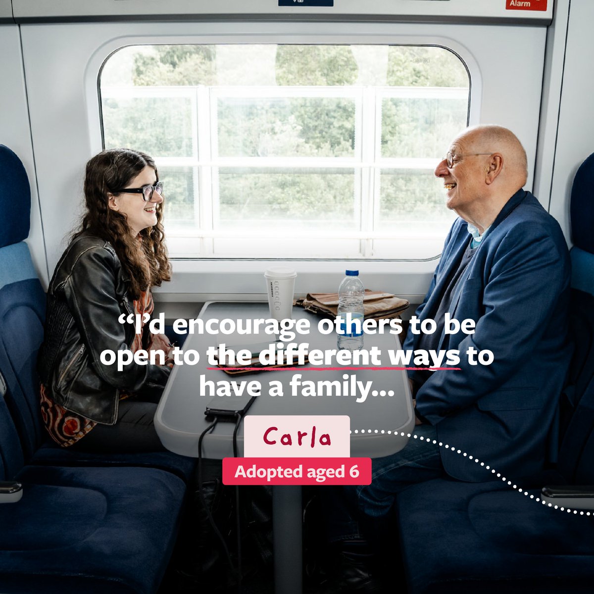 Youcanadopt's tweet image. There has been a 22% increase in the number of children needing to be matched with an adoptive family, according to new adoption data.
Carla used to be one of them until she was adopted aged six by Andrew and Alex.
Learn more tinyurl.com/5n85xhp3🔗🚆
#YouCanAdopt #NAW