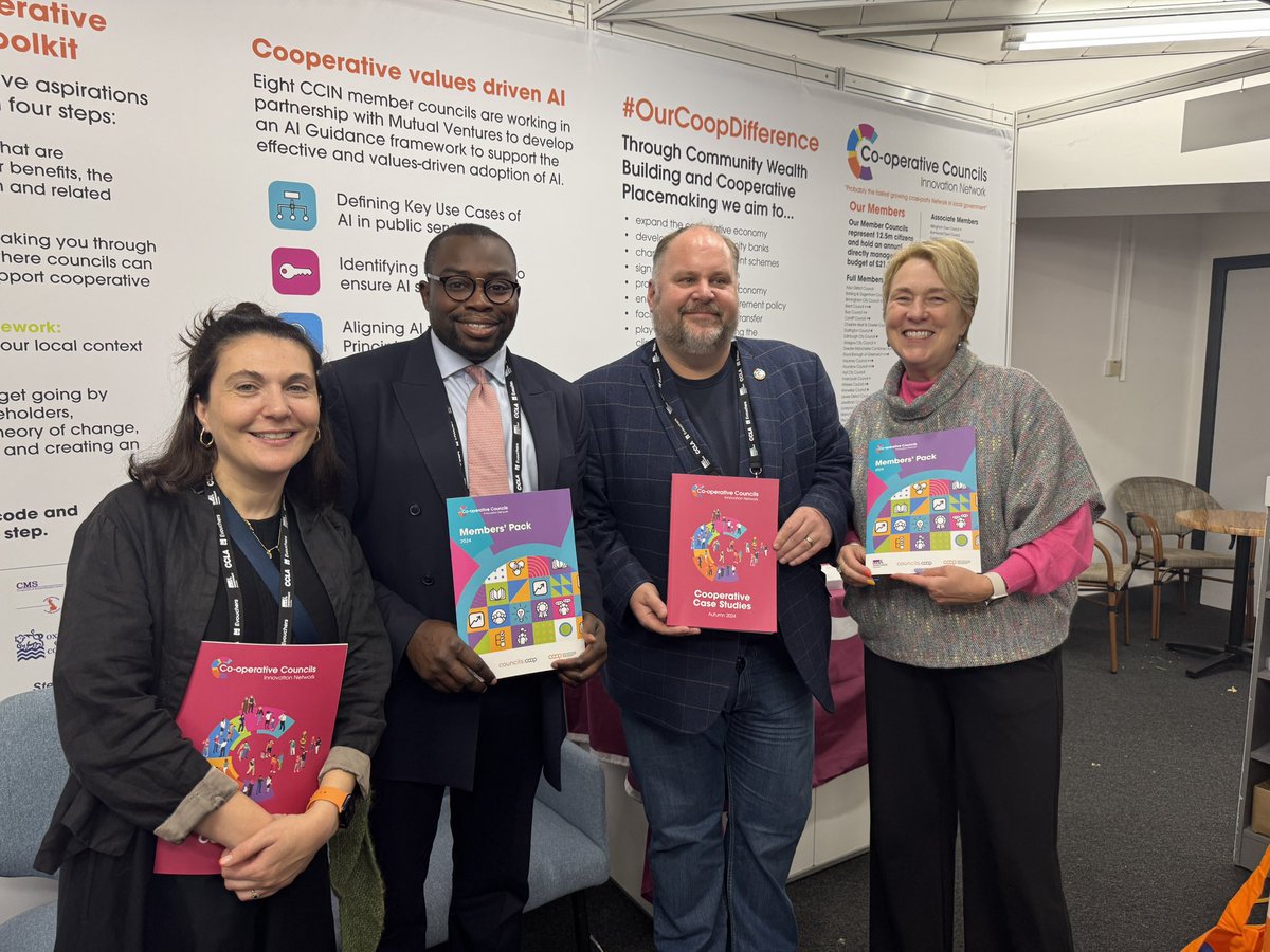 Cooperative Councilsā Innovation Network (@coopinnovation) on Twitter photo Weāre delighted to confirm that our Annual Conference will be hosted by <a href="/Royal_Greenwich/">Royal Borough of Greenwich</a> on 12-13 February 2025.
Thank you <a href="/MrOkereke/">Cllr Anthony Okereke</a> & <a href="/mlo_lo/">Cllr Mariam Lolavar</a> for your support & generosity.
We canāt wait!
#OurCoopDifference Weāre delighted to confirm that our Annual Conference will be hosted by <a href="/Royal_Greenwich/">Royal Borough of Greenwich</a> on 12-13 February 2025.
Thank you <a href="/MrOkereke/">Cllr Anthony Okereke</a> & <a href="/mlo_lo/">Cllr Mariam Lolavar</a> for your support & generosity.
We canāt wait!
#OurCoopDifference