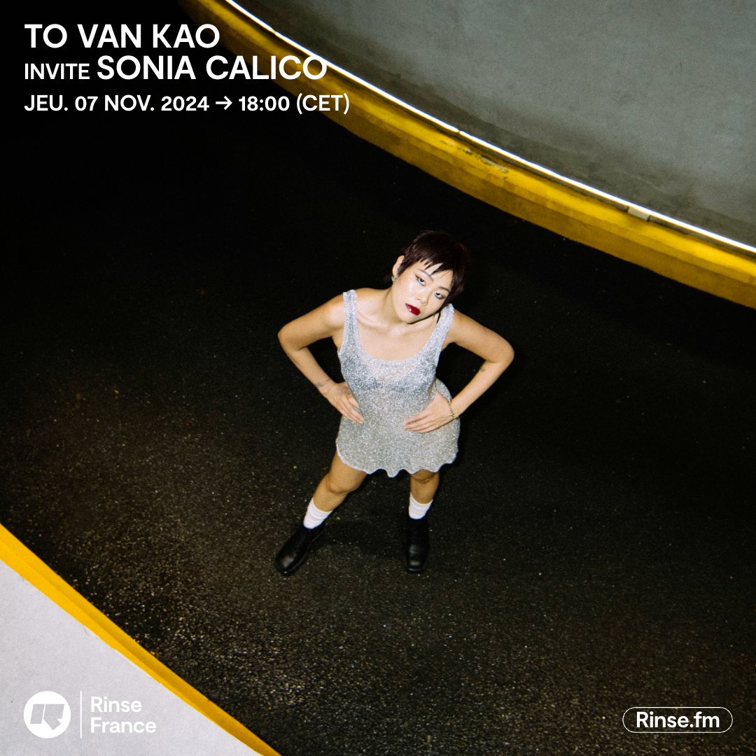 Rinse France (@rinsefrance) on Twitter photo Il est 18h !
Tout de suite vous êtes avec <a href="/tovankao/">To Van Cao</a> qui invite <a href="/Sonia_Calico/">Sonia Calico</a> !
🎶
rinse.fr/podcasts/
#verrouillé 🔒 Il est 18h !
Tout de suite vous êtes avec <a href="/tovankao/">To Van Cao</a> qui invite <a href="/Sonia_Calico/">Sonia Calico</a> !
🎶
rinse.fr/podcasts/
#verrouillé 🔒