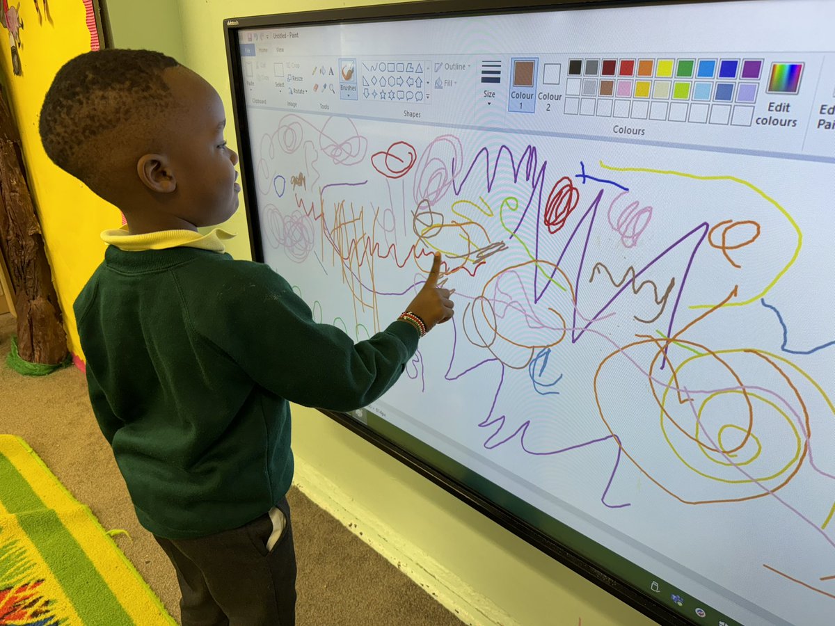PlasmarlPrimary's tweet photo. 🎇 @PlasmarlNursery collaborated to make a class firework picture using Paint software. Great team work! #PlasDCF #PlasHum #PlasArts https://t.co/pxpukieoPp
